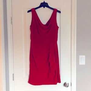 Ricki’s Red cowl neck sleeveless dress